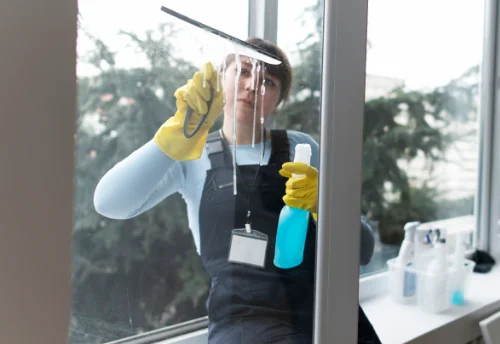 Nettoyage de vitres intérieures et extérieures à Treize-Septiers